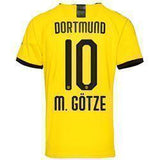 Götze 10 Borussia Dortmund Home Soccer Jersey 2019-20 – Yellow