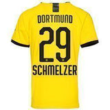 Schmelzer 29 Borussia Dortmund Home Soccer Jersey 2019-20 – Yellow