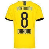Dahoud 8 Borussia Dortmund Home Soccer Jersey 2019-20 – Yellow