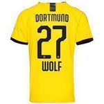 Wolf 27 Borussia Dortmund Home Soccer Jersey 2019-20 – Yellow