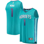 1-Malik Monk Charlotte Hornets Jersey Teal - Icon Edition