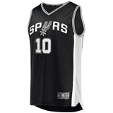 10-DeMar DeRozan San Antonio Spurs  Jersey - Icon Edition - Black