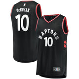 10-DeMar DeRozan Toronto Raptors  Jersey Black - Statement Edition