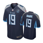 Tennessee Titans #19 Tajae Sharpe navy Nike Game Jersey