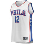 12-T.J. McConnell Philadelphia 76ers Jersey - Association Edition – White