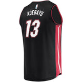 13-Bam Adebayo Miami Heat  Jersey - Icon Edition – Black