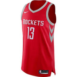 13-James Harden Houston Rockets Jersey Red - Icon Edition