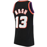 13-Steve Nash Phoenix Suns  1996-97 Hardwood Classics Swingman Jersey - Black