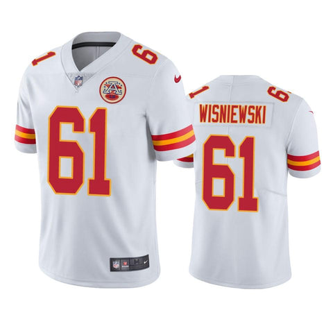 Stefen Wisniewski Kansas City Chiefs White Vapor Limited Jersey