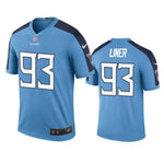 Tennessee Titans Dee Liner Light Blue Color Rush Legend Jersey