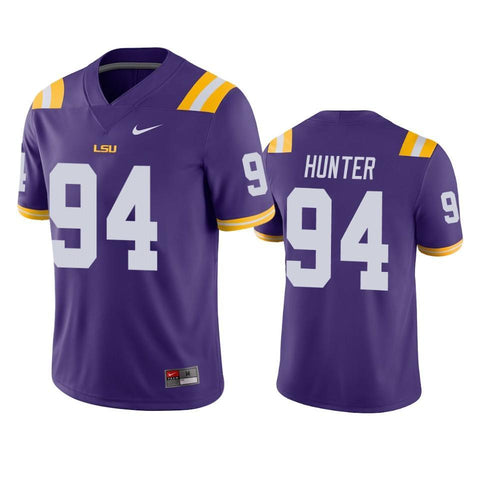 LSU Tigers Danielle Hunter Purple College Football Jersey