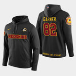 Redskins #82 Manasseh Garner Player Pullover Hoodie - Black