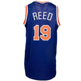 19-Willis Reed New York Knicks Hardwood Classics Soul Swingman Throwback Jersey - Blue