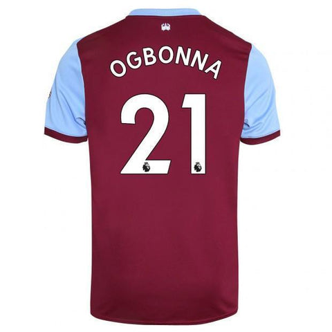 OGBONNA 21 West Ham Home Soccer Jersey 2019-20 Jersey