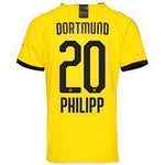 Philipp 20 Borussia Dortmund Home Soccer Jersey 2019-20 – Yellow