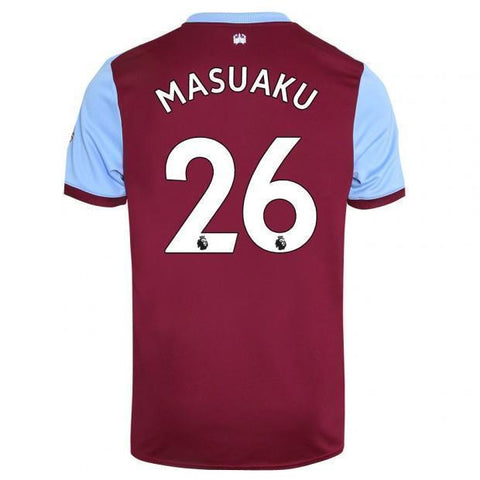 MASUAKU 26 West Ham Home Soccer Jersey 2019-20 Jersey