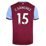 C.SANCHEZ 15 West Ham Home Soccer Jersey 2019-20 Jersey