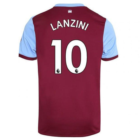 LANZINI 10 West Ham Home Soccer Jersey 2019-20 Jersey
