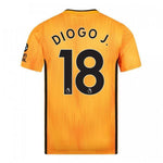 Wolverhampton 18- DIOGO J Home Soccer Jersey 2019-20