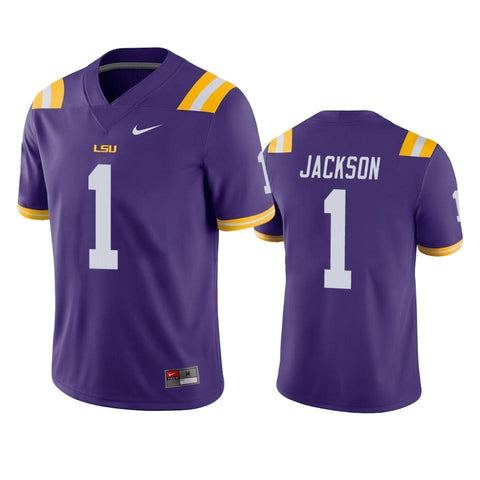 LSU Tigers Donte Jackson Purple College Football Jersey