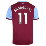 SNODGRASS 11 West Ham Home Soccer Jersey 2019-20 Jersey