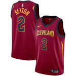 2-Cleveland Cavaliers Collin Sexton Men's Swingman Jersey - Wine