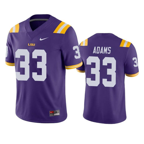 LSU Tigers Jamal Adams Purple College Football Jersey