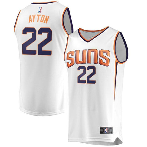 22-DeAndre Ayton Phoenix Suns  Jersey - Association Edition – White