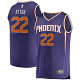 22-DeAndre Ayton Phoenix Suns Jersey - Icon Edition - Purple