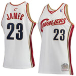 23-LeBron James Cleveland Cavaliers Hardwood Classics Rookie Jersey - White
