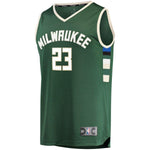 23-Sterling Brown Milwaukee Bucks  Jersey Green - Icon Edition