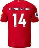 Henderson Liverpool New Balance Home Soccer Jersey 2019-20 Jersey - Black