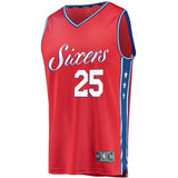 25-Ben Simmons Philadelphia 76ers Jersey Red - Statement Edition