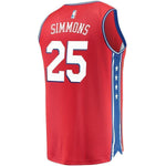 25-Ben Simmons Philadelphia 76ers Jersey Red - Statement Edition