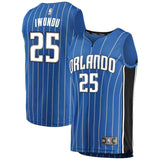 25-Wesley Iwundu Orlando Magic  Jersey - Icon Edition – Blue