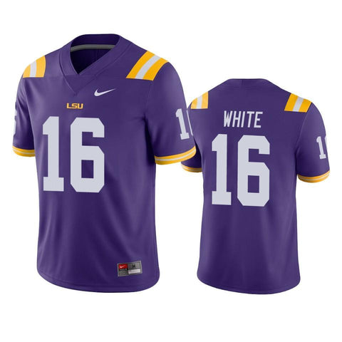 LSU Tigers Tre'Davious White Purple College Football Jersey