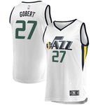 27-Rudy Gobert Utah Jazz  Jersey - Association Edition – White
