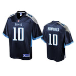 Tennessee Titans #10 Adam Humphries Navy Pro Line Jersey