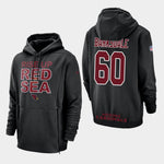 Men's Arizona Cardinals #60 Joe Barksdale Sideline Lockup Pullover Hoodie - Black