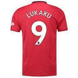 Lukaku 9 Manchester United Home Soccer Jersey 2019-20