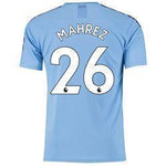 Mahrez 26 Manchester City Home Soccer Jersey 2019-20
