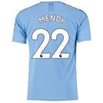 Mendy 22 Manchester City Home Soccer Jersey 2019-20