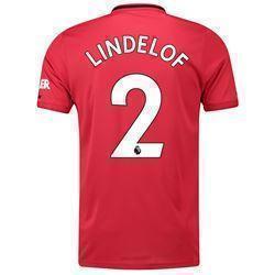 Lindelof 2 Manchester United Home Soccer Jersey 2019-20