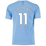 Zinchenko 11 Manchester City Home Soccer Jersey 2019-20