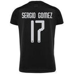 Sergio Gomez 17 Borussia Dortmund 2019-20 Away Stadium Player Jersey – Black