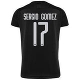 Sergio Gomez 17 Borussia Dortmund 2019-20 Away Stadium Player Jersey – Black