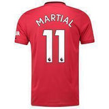 Martial 11 Manchester United Home Soccer Jersey 2019-20