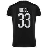 Weigl 33 Borussia Dortmund 2019-20 Away Stadium Player Jersey – Black