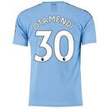 Otamendi 30 Manchester City Home Soccer Jersey 2019-20