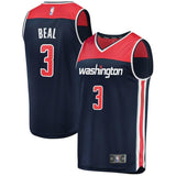 3-Bradley Beal Washington Wizards  Jersey Navy - Statement Edition